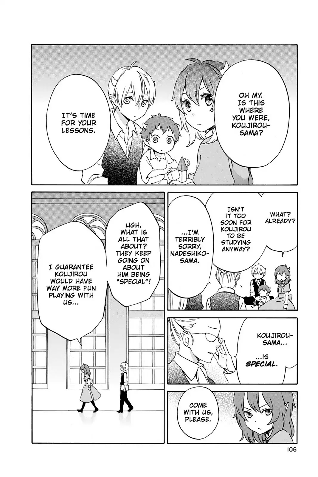 Kurenai Ouji Chapter 85 page 10 - Chapter 85: The Royal Child
