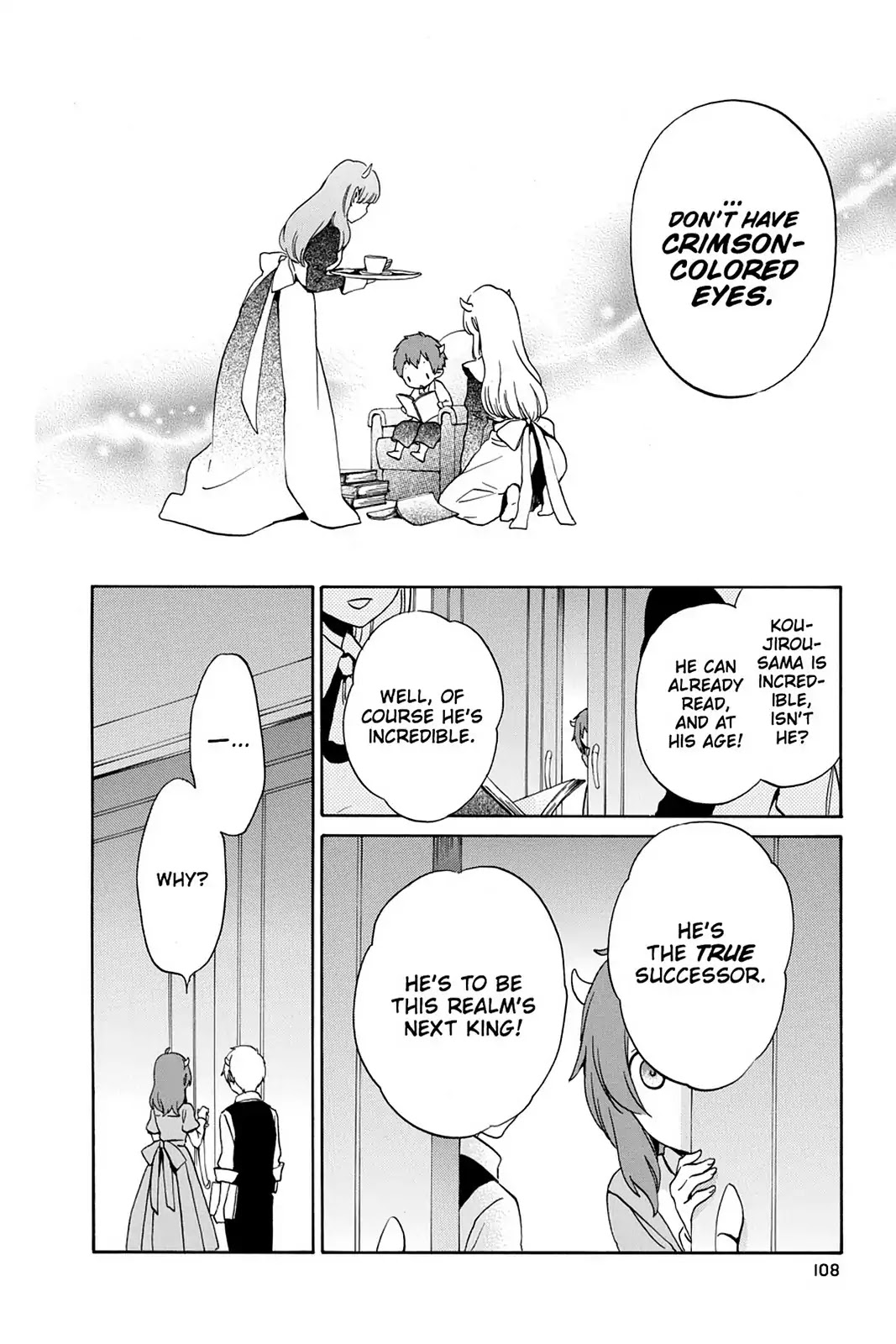 Kurenai Ouji Chapter 85 page 12 - Chapter 85: The Royal Child