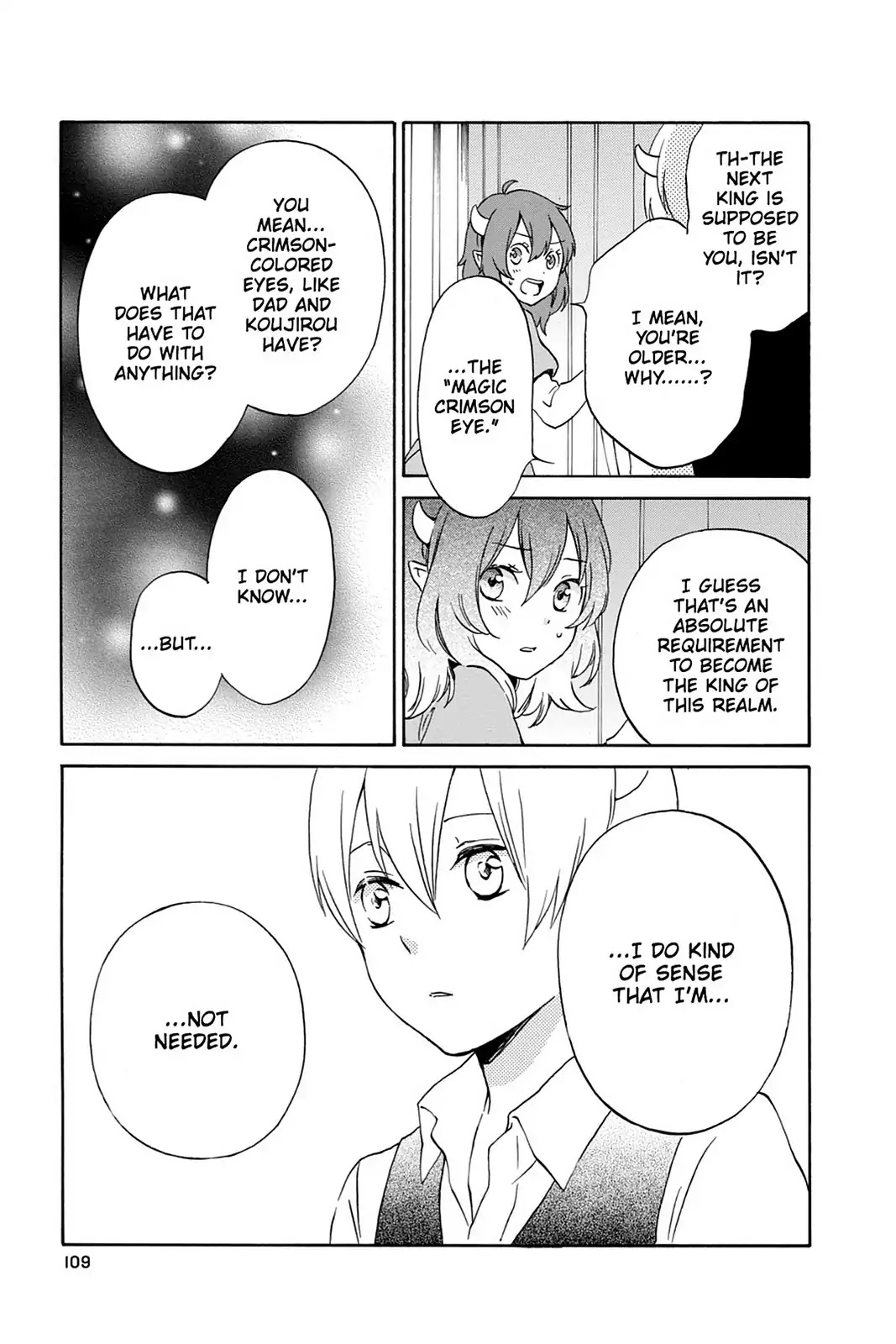 Kurenai Ouji Chapter 85 page 13 - Chapter 85: The Royal Child