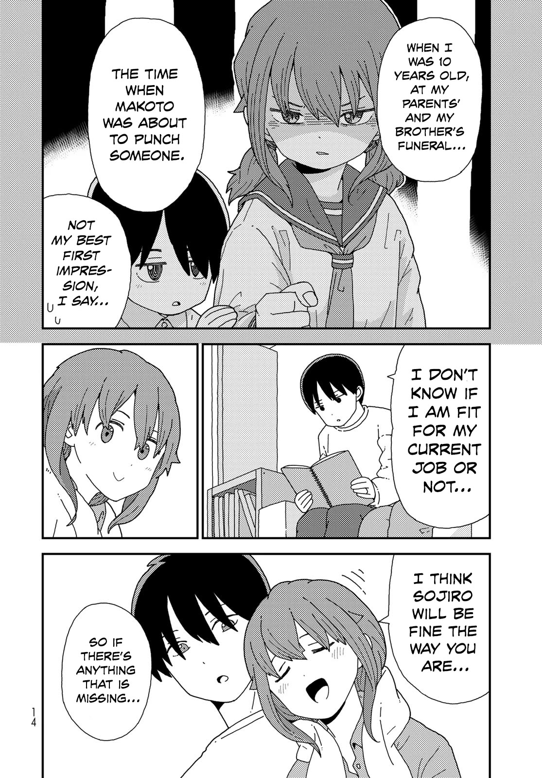 Kuriko to Biyori Chapter 1 page 11 - Chapter 1: Giant Pancake