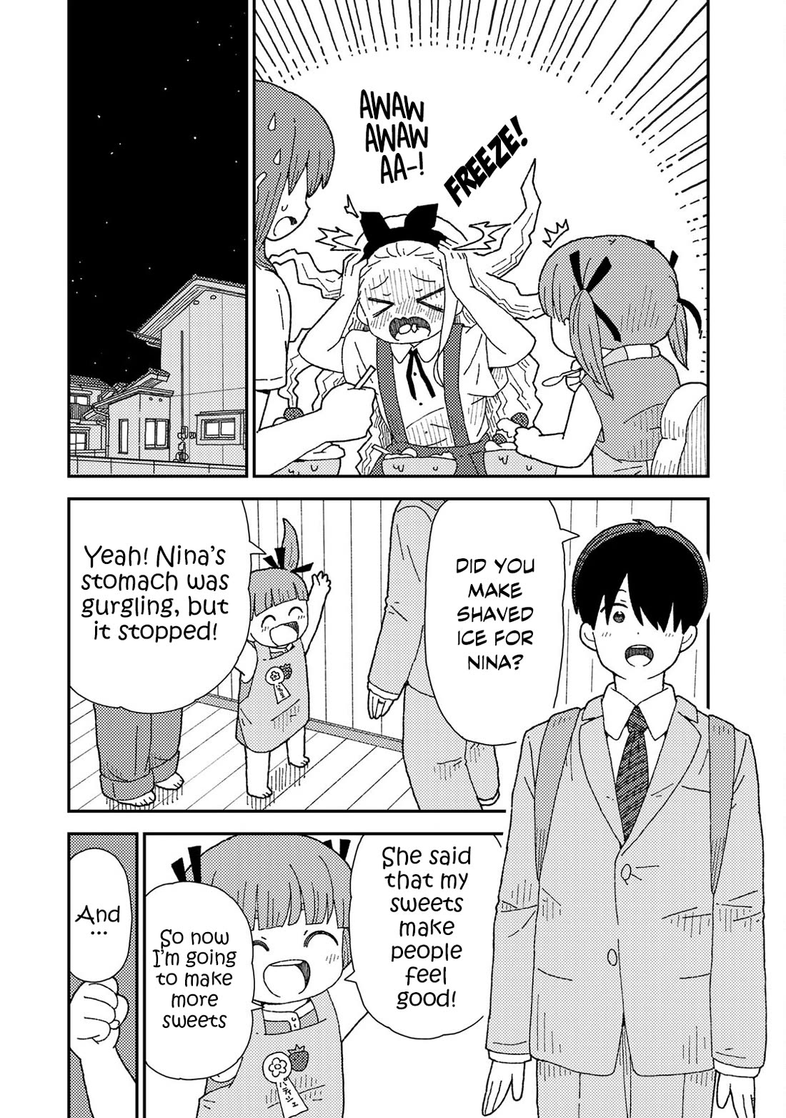 Kuriko to Biyori Chapter 10 page 38 - Chapter 10: Nina's Tummy Rumbling