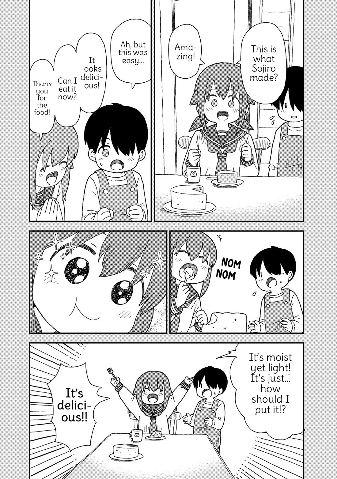 Kuriko to Biyori Chapter 10 page 40 - Chapter 10: Nina's Tummy Rumbling