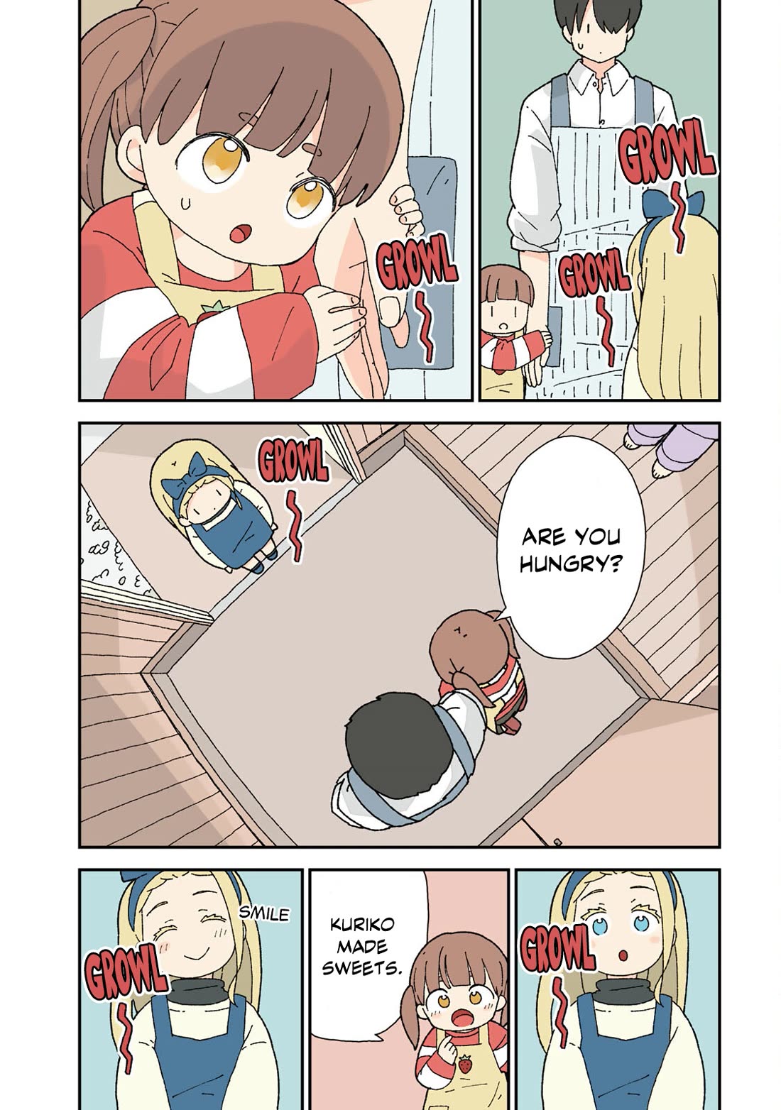Kuriko to Biyori Chapter 10 page 5 - Chapter 10: Nina's Tummy Rumbling
