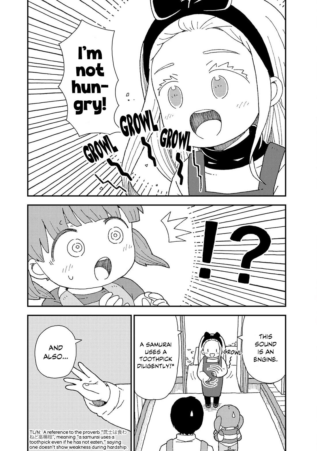 Kuriko to Biyori Chapter 10 page 6 - Chapter 10: Nina's Tummy Rumbling
