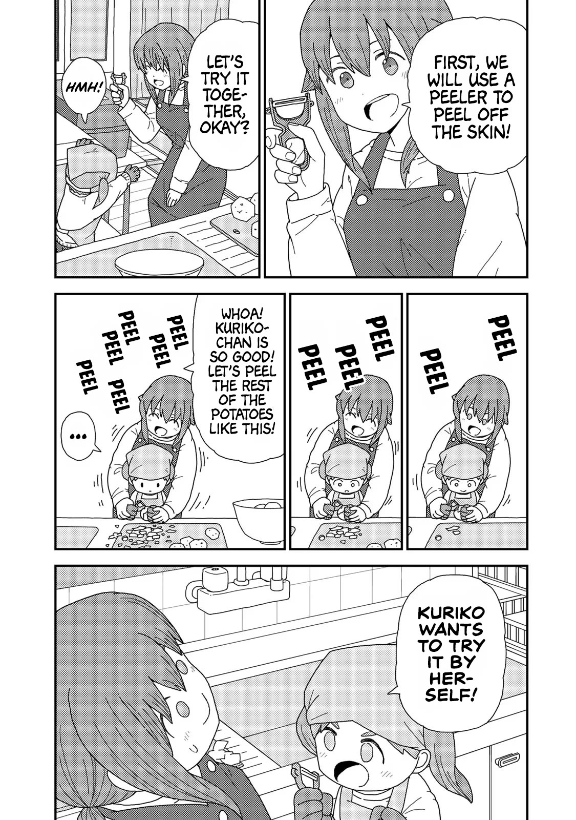 Kuriko to Biyori Chapter 3 page 10 - Chapter 3: Crunchy Potato Chips