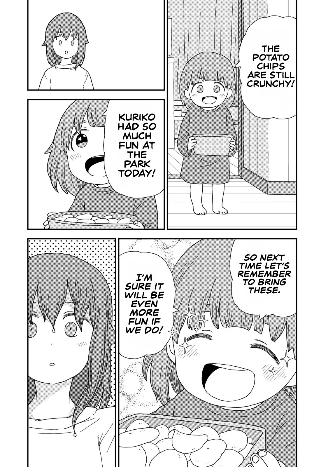 Kuriko to Biyori Chapter 3 page 37 - Chapter 3: Crunchy Potato Chips