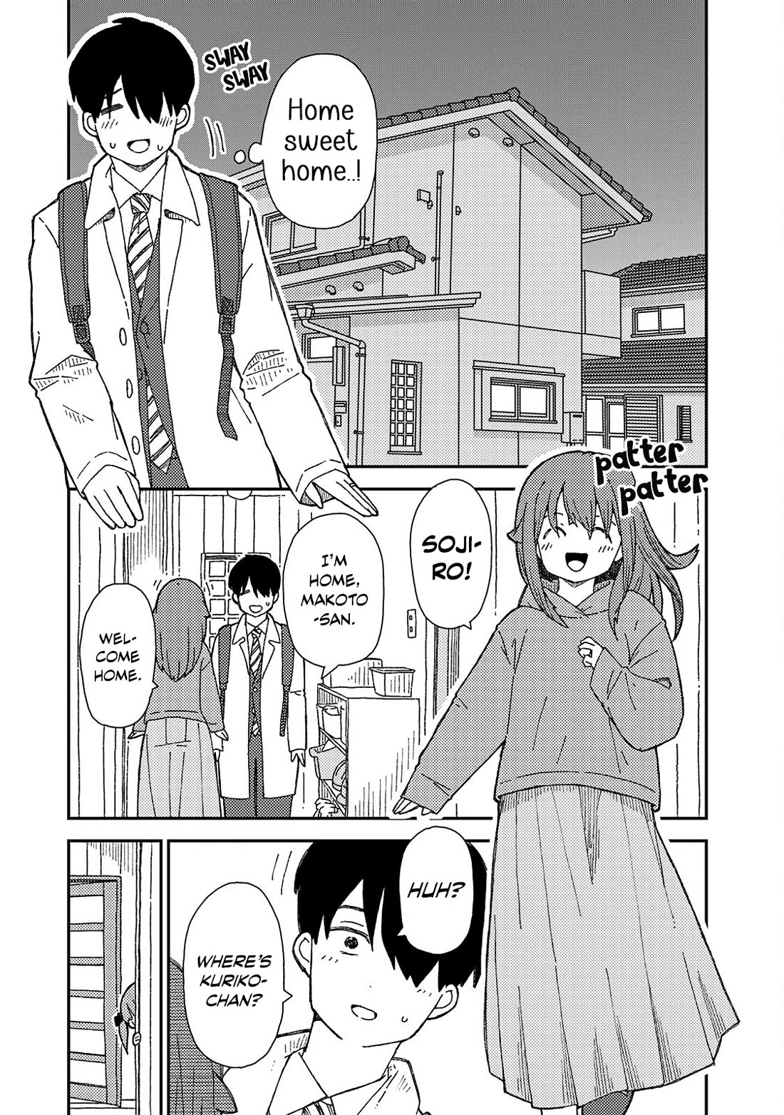 Kuriko to Biyori Chapter 6 page 4 - Chapter 6: Chewy White Dango
