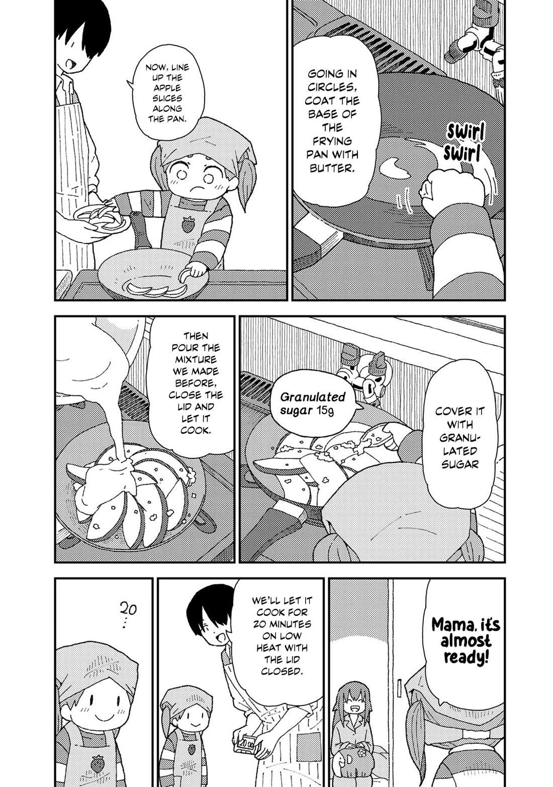 Kuriko to Biyori Chapter 9 page 17 - Chapter 9: Apple Power