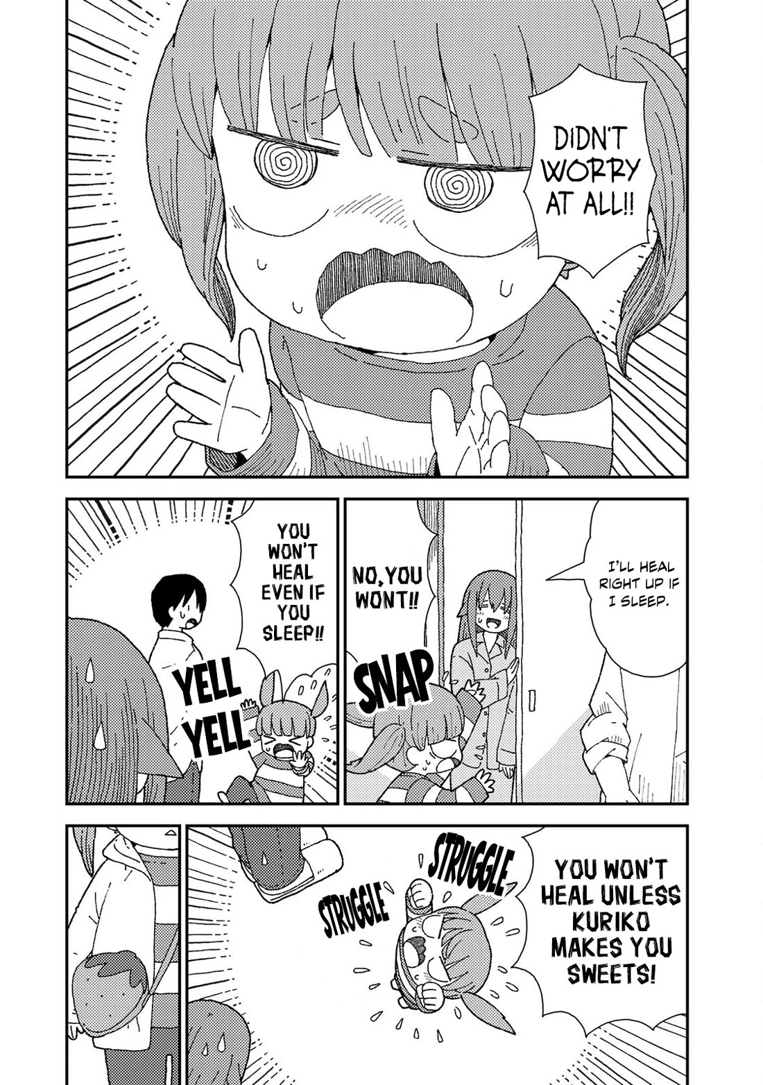 Kuriko to Biyori Chapter 9 page 8 - Chapter 9: Apple Power