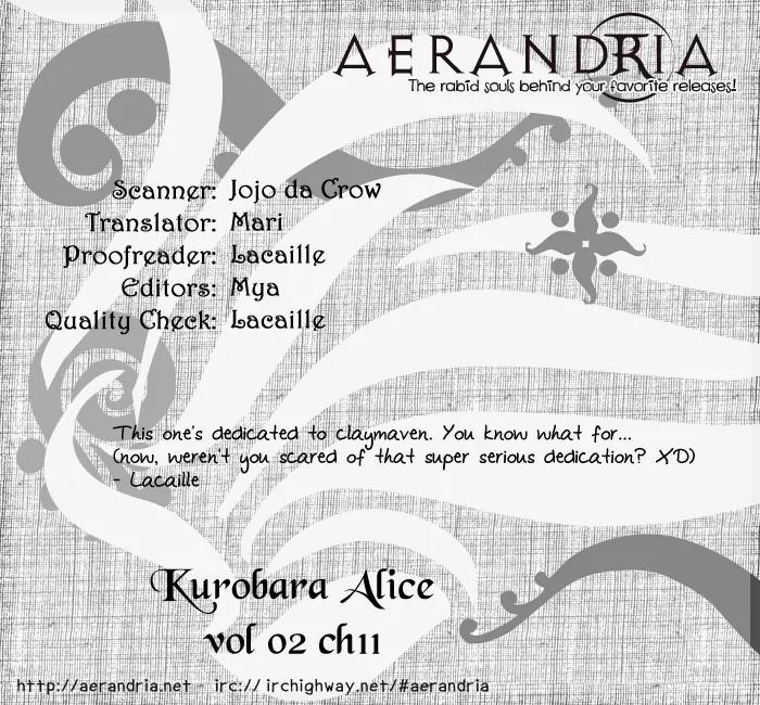 Kuro Bara Alice Chapter 11 page 2 - Chapter 11