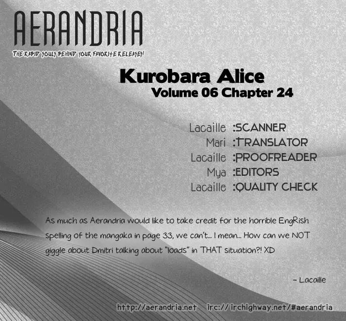 Kuro Bara Alice Chapter 24 page 38 - Chapter 24