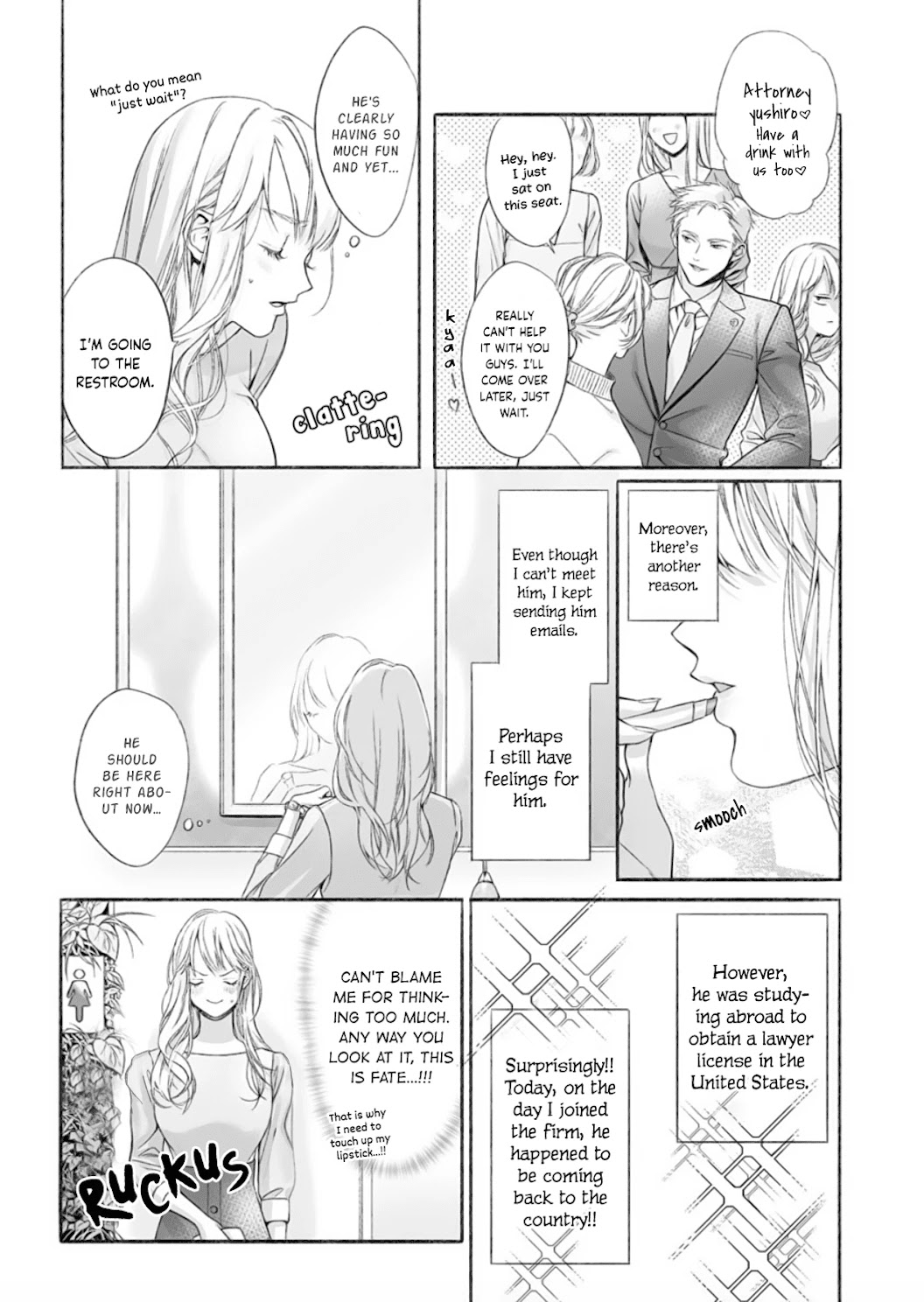 Kuro Bengoshi no Chijou: Sekai de Ichiban Omoi Junai Chapter 1 page 7 - Chapter 1