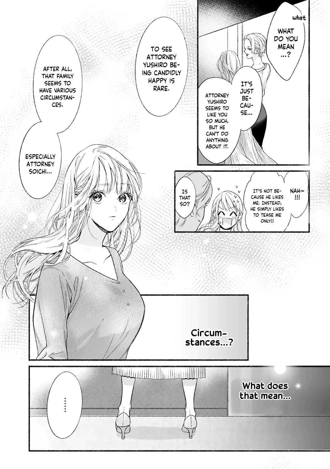 Kuro Bengoshi no Chijou: Sekai de Ichiban Omoi Junai Chapter 2 page 9 - Chapter 2