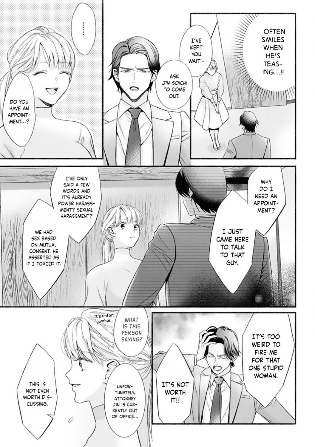 Kuro Bengoshi no Chijou: Sekai de Ichiban Omoi Junai Chapter 4 page 20 - Chapter 4