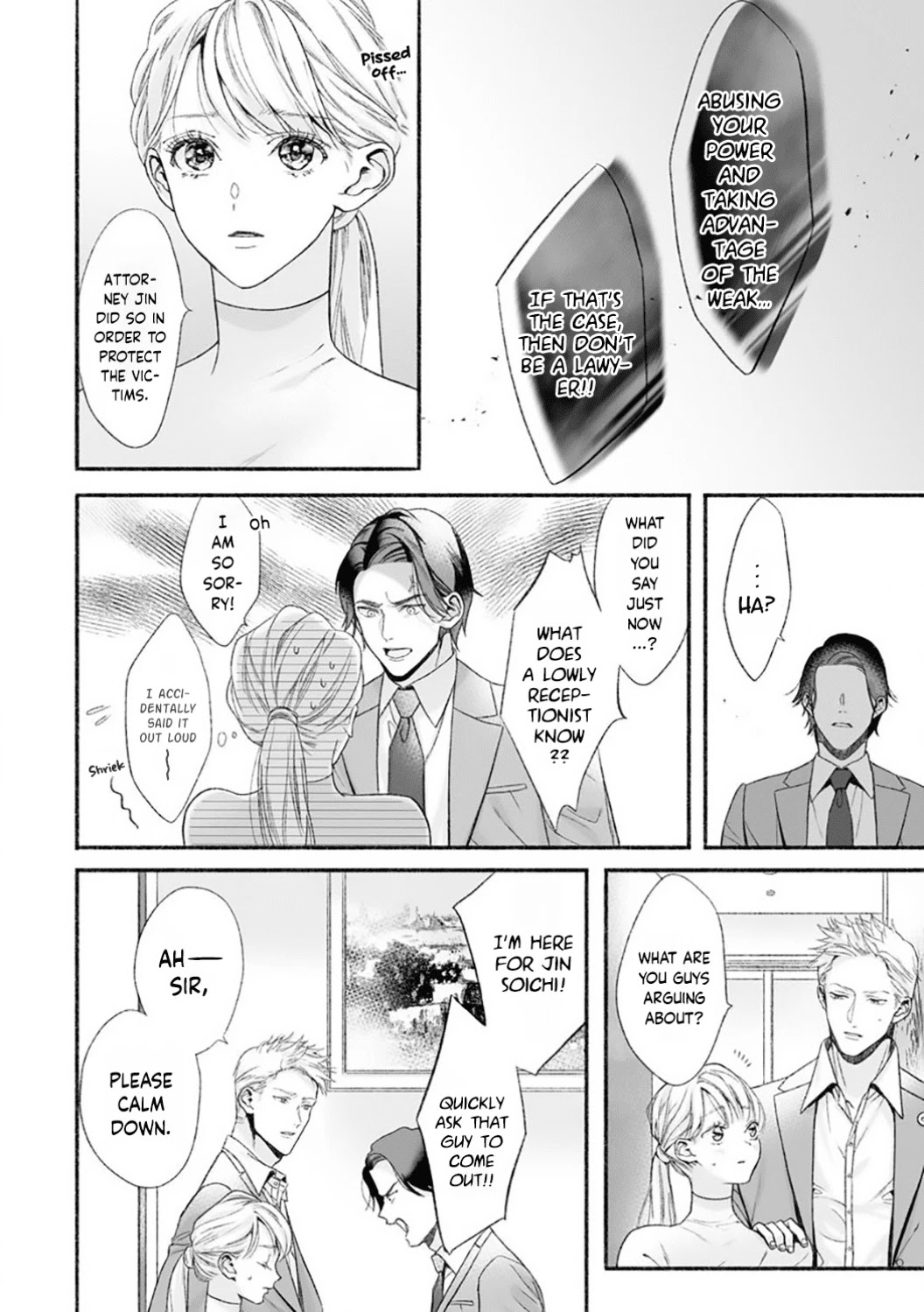 Kuro Bengoshi no Chijou: Sekai de Ichiban Omoi Junai Chapter 4 page 21 - Chapter 4