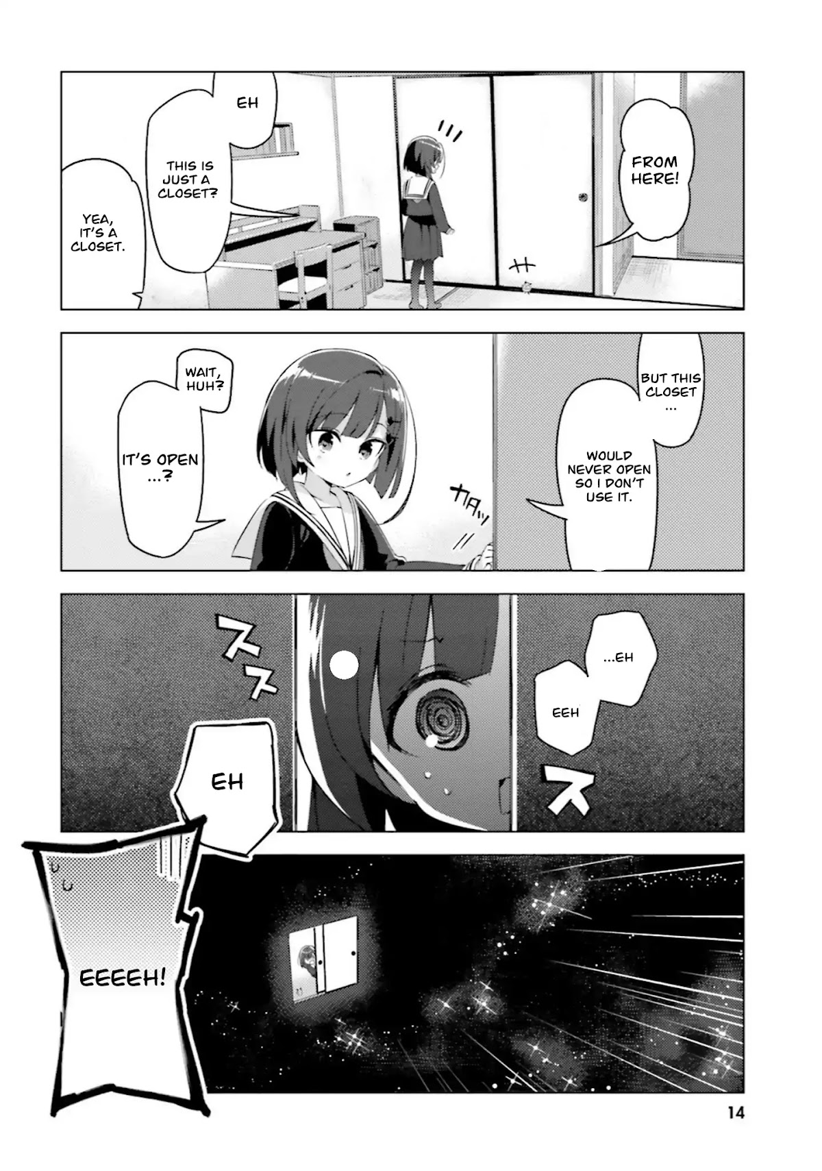 Kuro-chan Chi no Oshiire ga Tsukaenai Riyuu Chapter 1 page 14 - Chapter 1: The closet of Kuro-chan's house