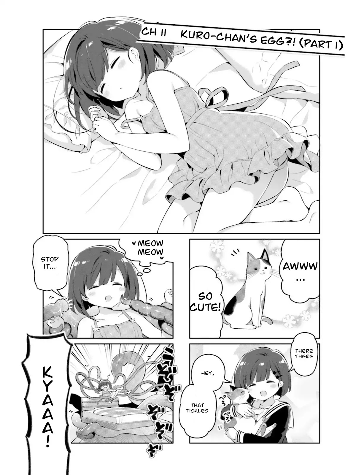 Kuro-chan Chi no Oshiire ga Tsukaenai Riyuu Chapter 11 page 1 - Chapter 11: Kuro-chan's Egg ?! (Part 1)