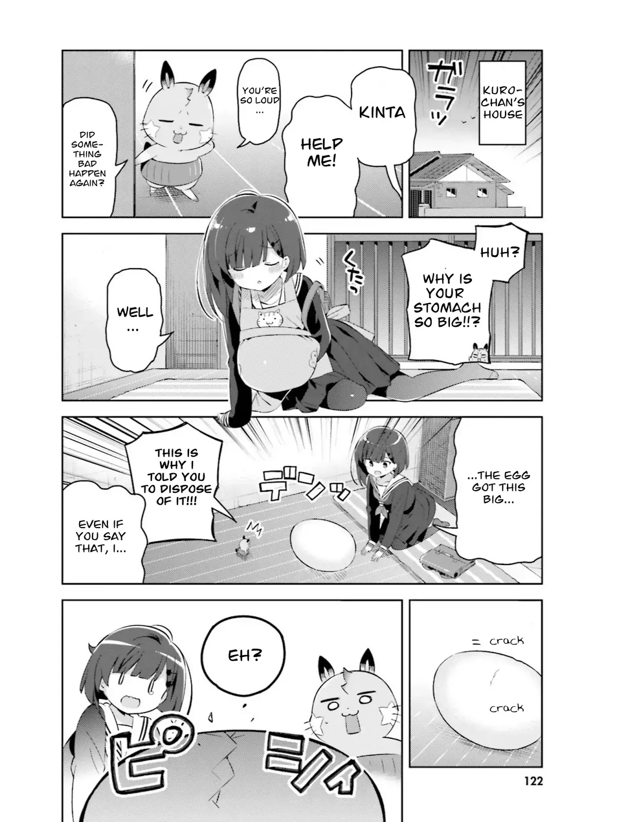Kuro-chan Chi no Oshiire ga Tsukaenai Riyuu Chapter 12 page 8 - Chapter 12: Kuro-chan's Egg?! (Part 2)