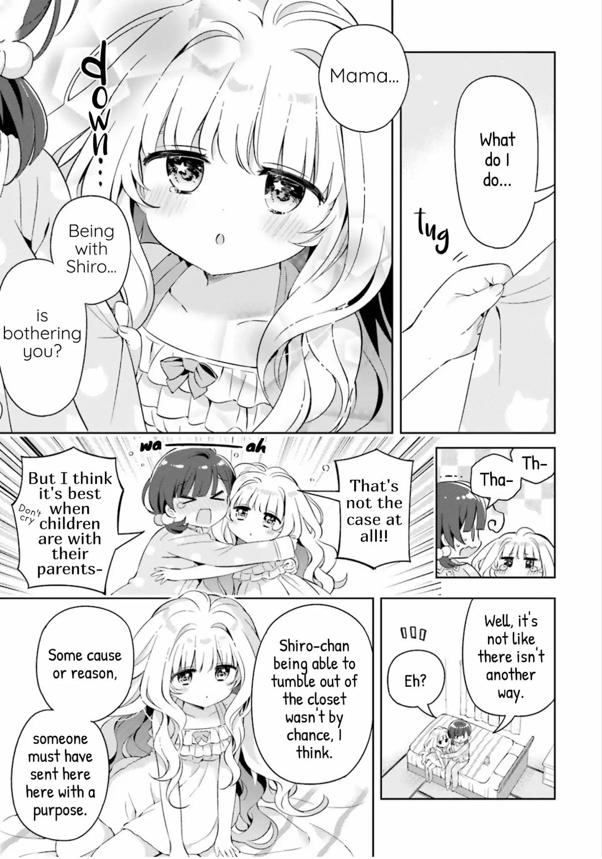 Kuro-chan Chi no Oshiire ga Tsukaenai Riyuu Chapter 16 page 7 - Chapter 16: Searching for Shiro's Parents