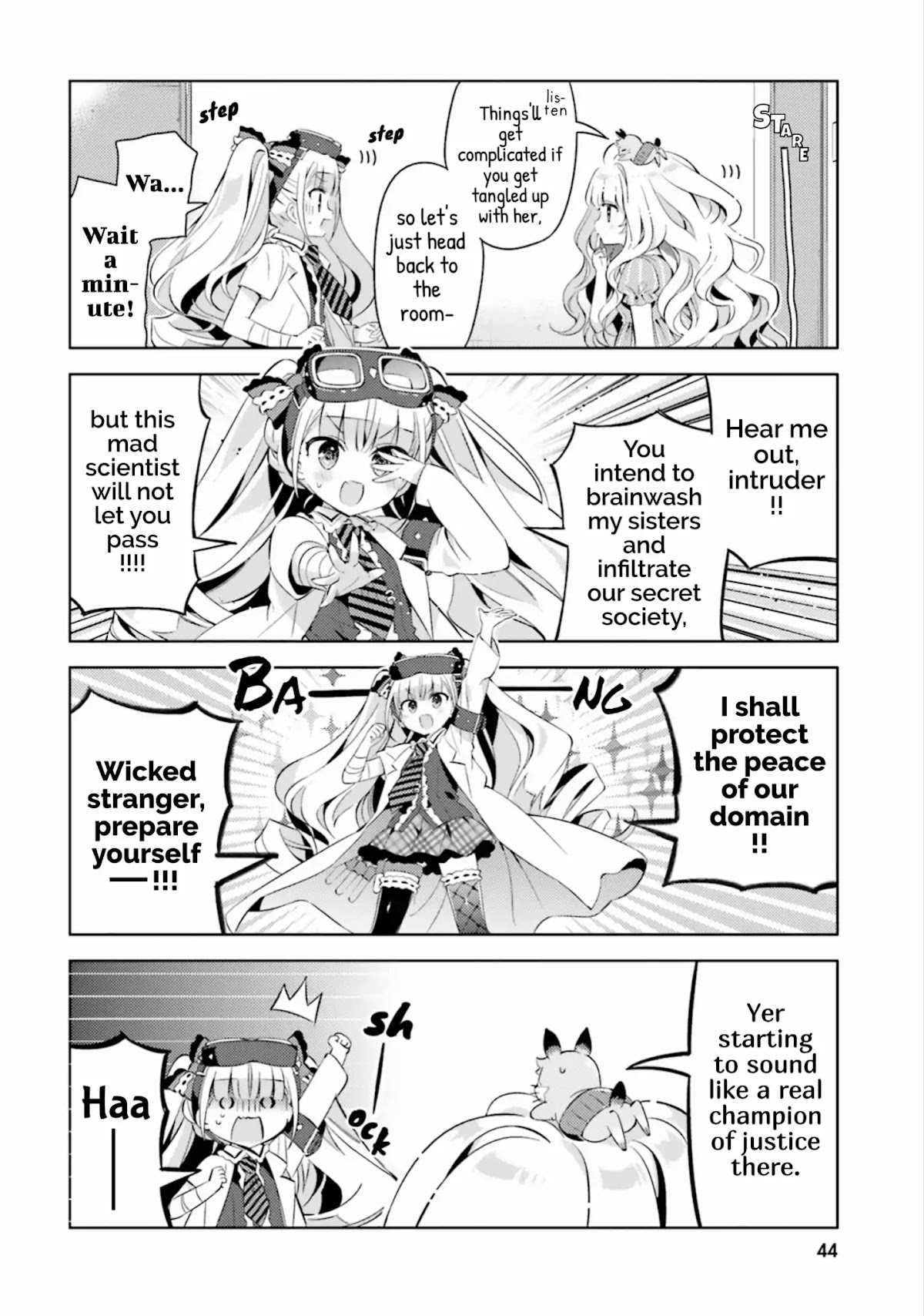 Kuro-chan Chi no Oshiire ga Tsukaenai Riyuu Chapter 17 page 2 - Chapter 17: Luna and Shiro House-sit