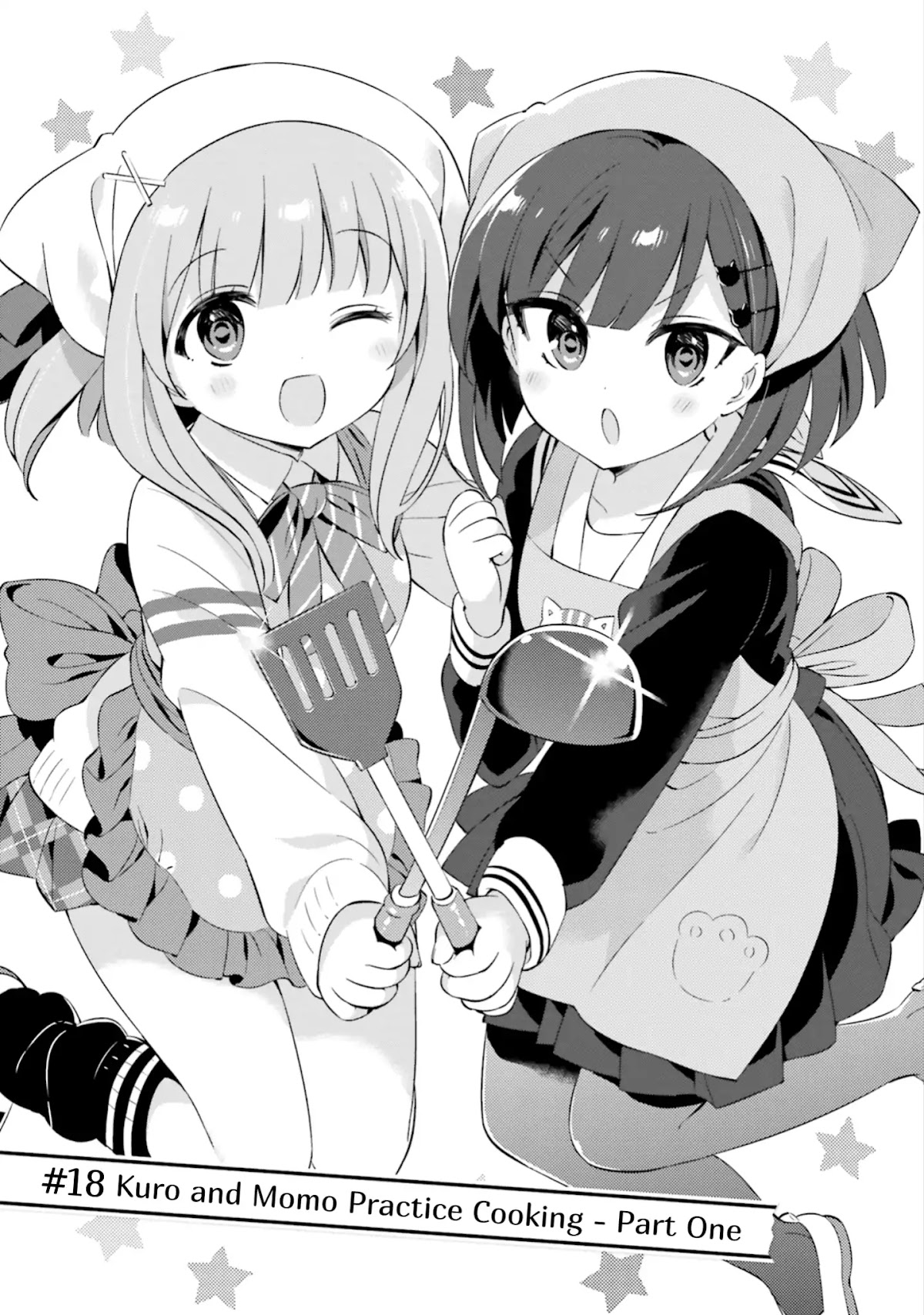 Kuro-chan Chi no Oshiire ga Tsukaenai Riyuu Chapter 18 page 1 - Chapter 18: Kuro and Momo Practice Cooking (Pt. 1)