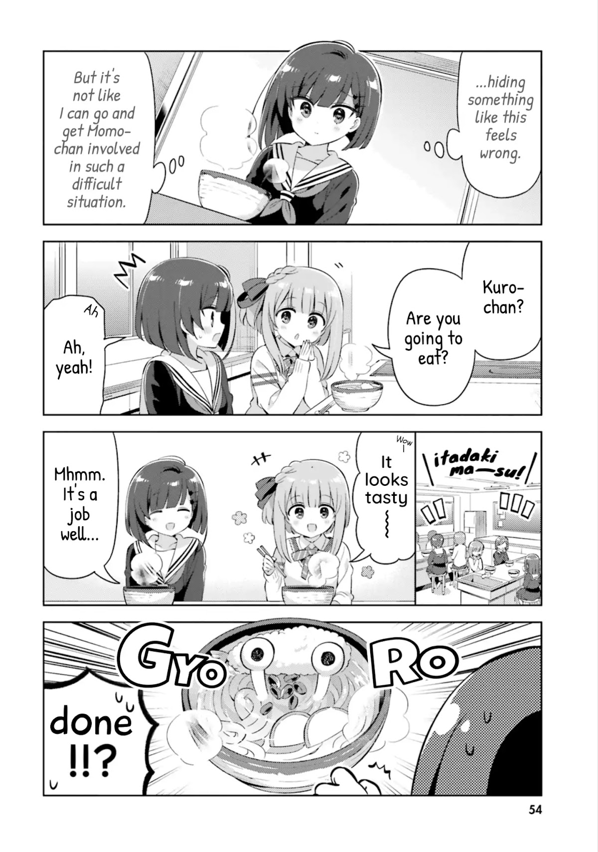 Kuro-chan Chi no Oshiire ga Tsukaenai Riyuu Chapter 18 page 4 - Chapter 18: Kuro and Momo Practice Cooking (Pt. 1)