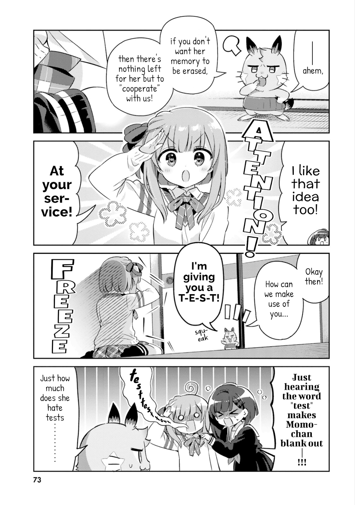 Kuro-chan Chi no Oshiire ga Tsukaenai Riyuu Chapter 20 page 3 - Chapter 20: Momo-chan's New Hire Training