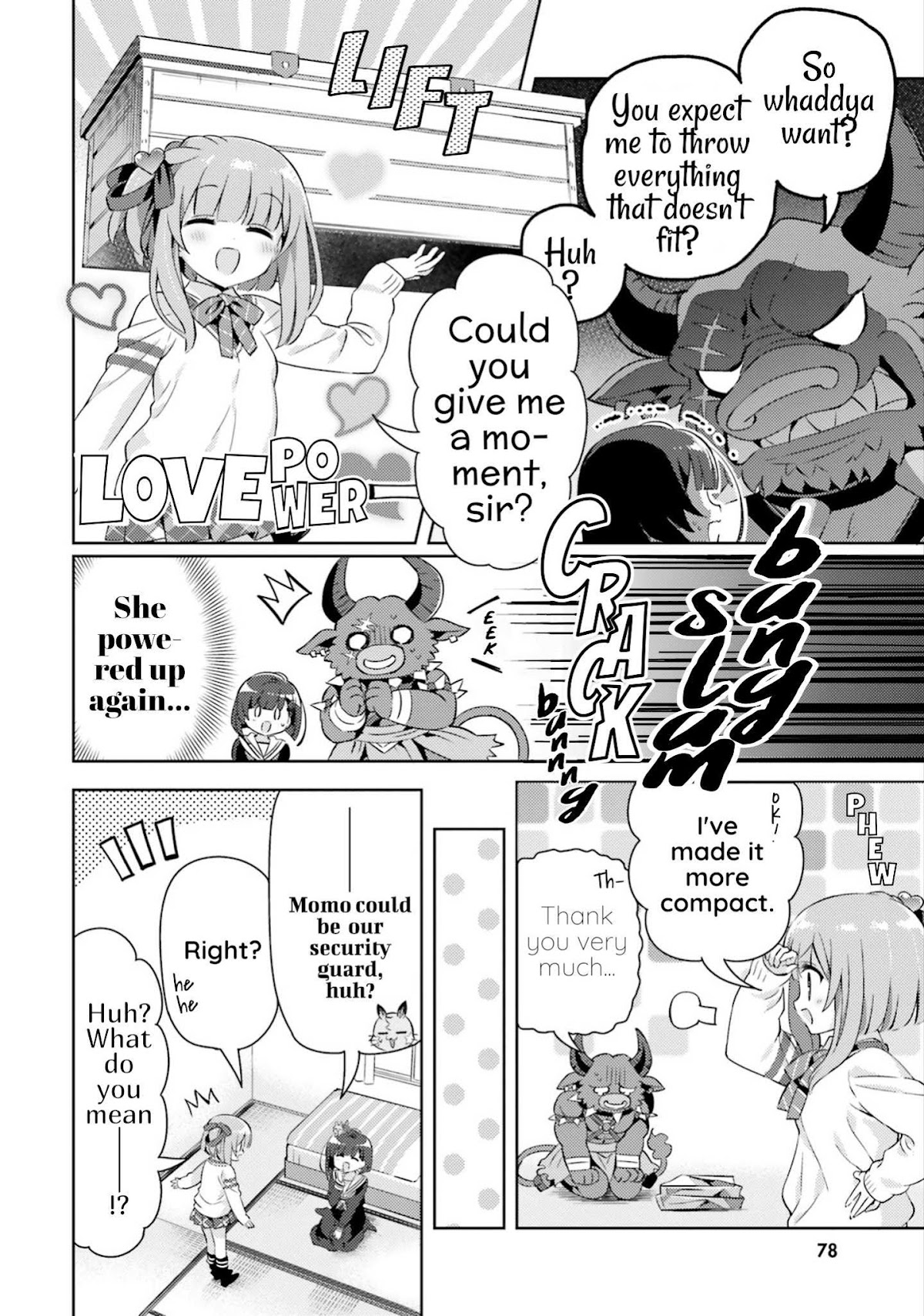 Kuro-chan Chi no Oshiire ga Tsukaenai Riyuu Chapter 20 page 8 - Chapter 20: Momo-chan's New Hire Training
