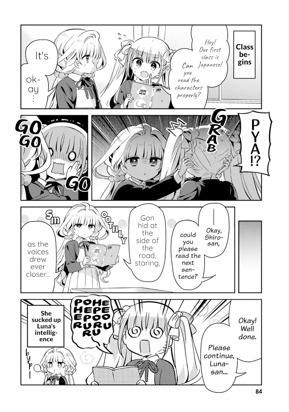 Kuro-chan Chi no Oshiire ga Tsukaenai Riyuu Chapter 21 page 4 - Chapter 21: The School Life with Luna and Shiro