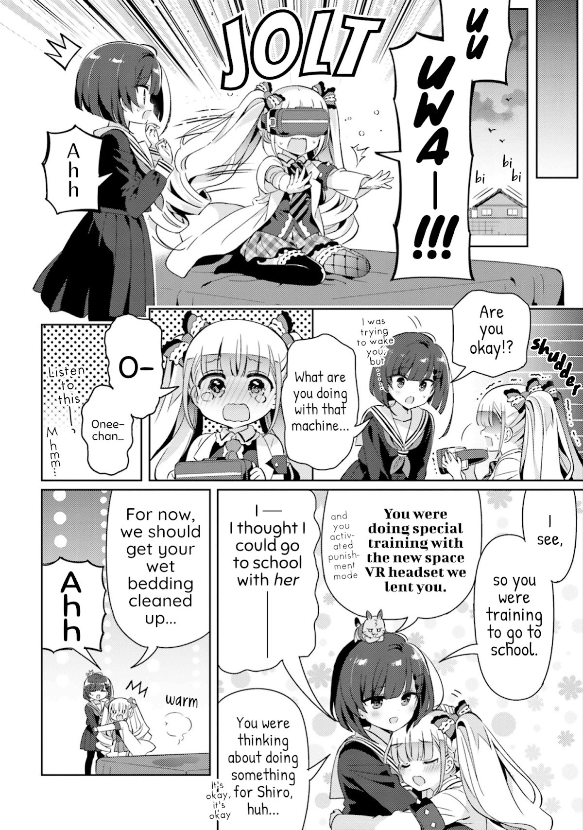Kuro-chan Chi no Oshiire ga Tsukaenai Riyuu Chapter 21 page 8 - Chapter 21: The School Life with Luna and Shiro