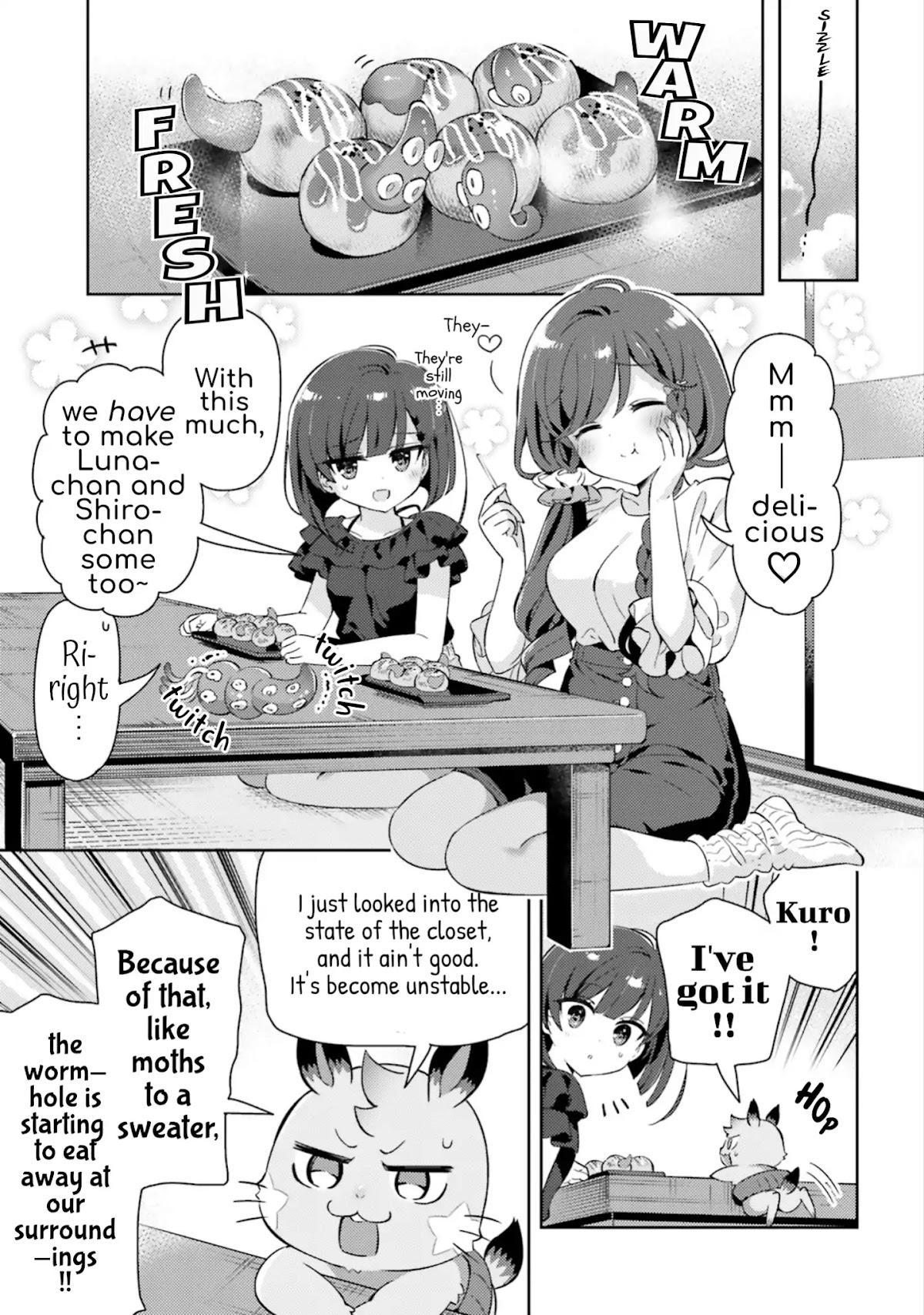 Kuro-chan Chi no Oshiire ga Tsukaenai Riyuu Chapter 22 page 7 - Chapter 22: A Day Off at Kuro-chan's House
