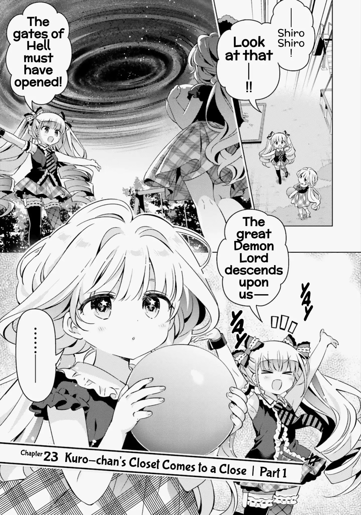 Kuro-chan Chi no Oshiire ga Tsukaenai Riyuu Chapter 23 page 1 - Chapter 23: Kuro-chan's Closet Comes to a Close (Pt. 1)