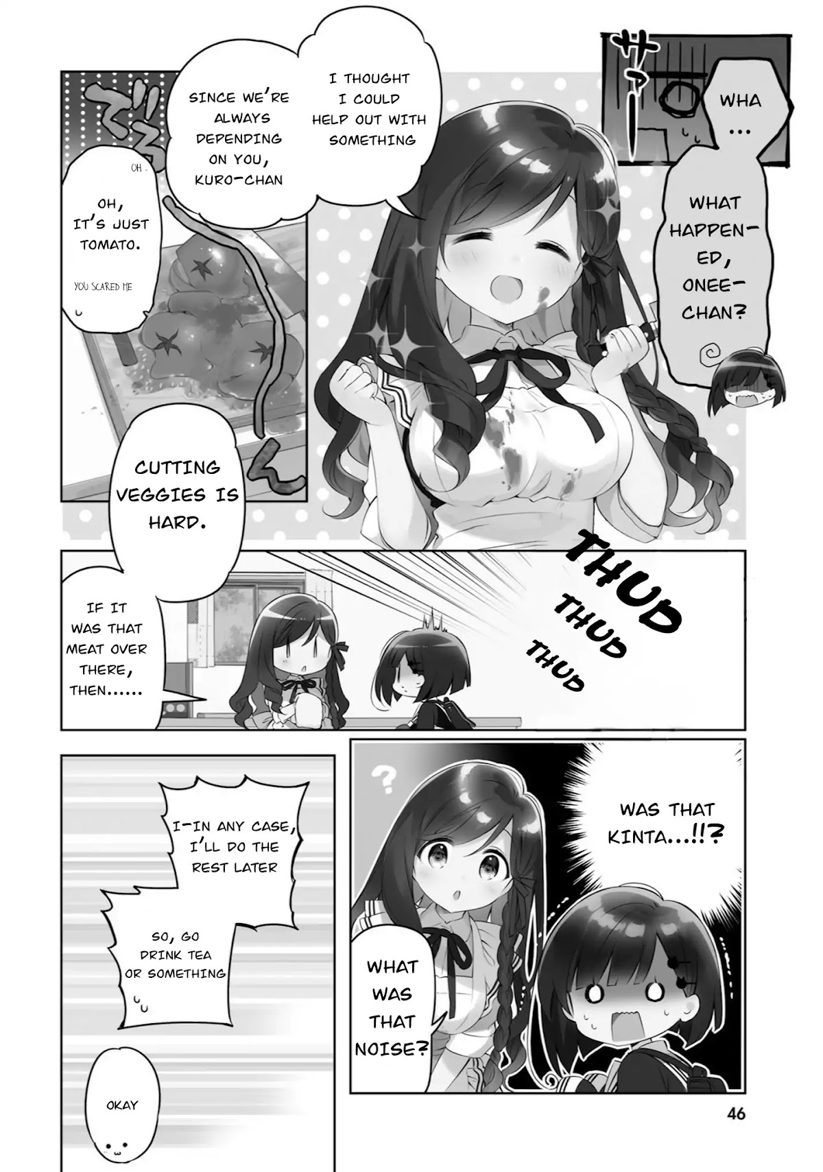 Kuro-chan Chi no Oshiire ga Tsukaenai Riyuu Chapter 4 page 2 - Chapter 4: Onee-Chan's Secret