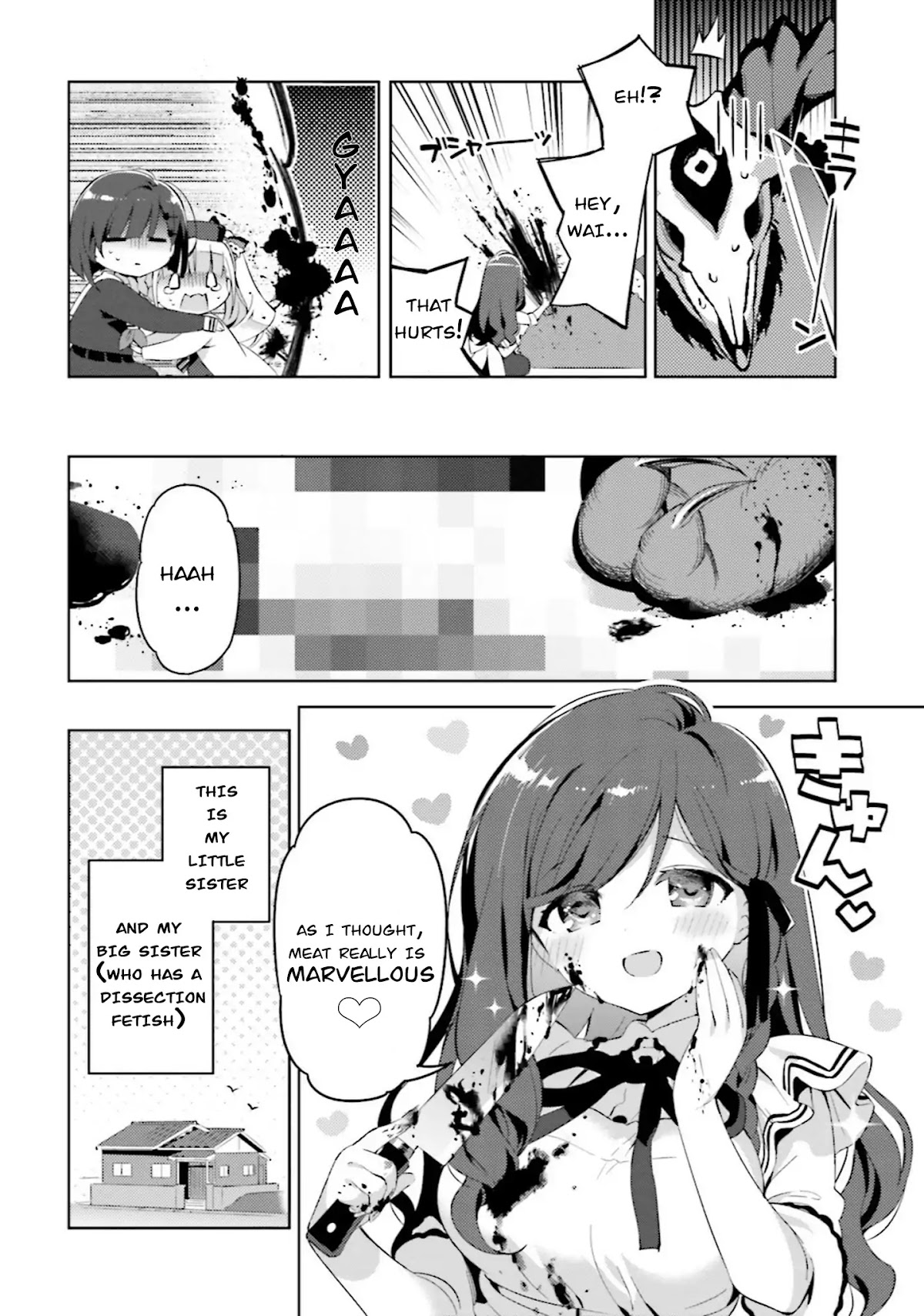 Kuro-chan Chi no Oshiire ga Tsukaenai Riyuu Chapter 4 page 8 - Chapter 4: Onee-Chan's Secret
