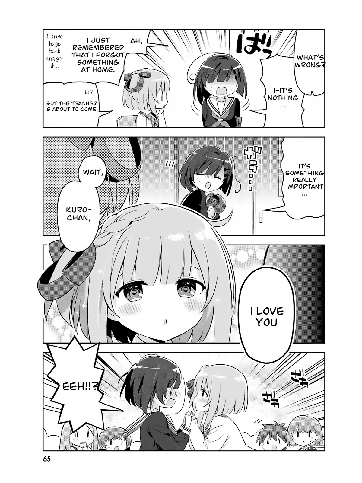 Kuro-chan Chi no Oshiire ga Tsukaenai Riyuu Chapter 6 page 3 - Chapter 6: Momo-chan's Love Power