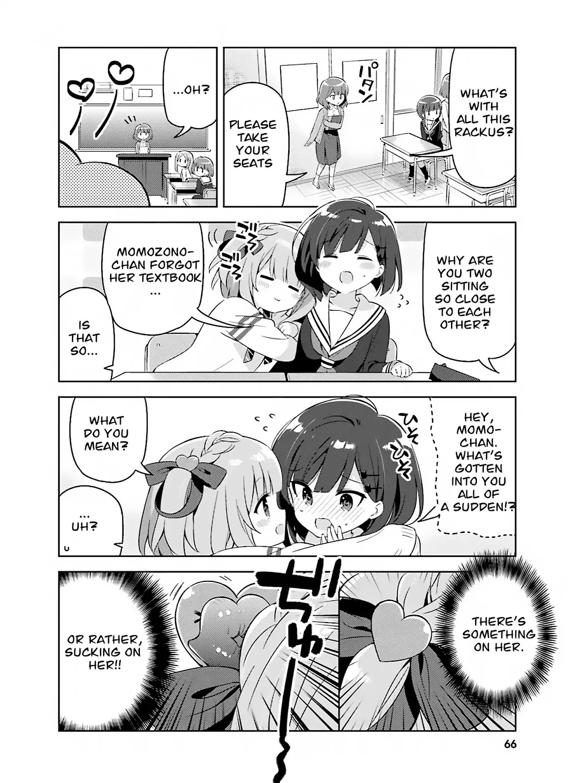 Kuro-chan Chi no Oshiire ga Tsukaenai Riyuu Chapter 6 page 4 - Chapter 6: Momo-chan's Love Power