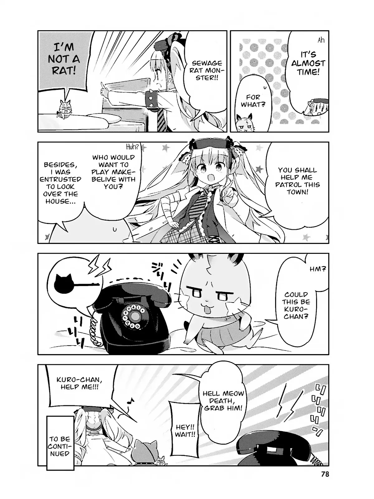 Kuro-chan Chi no Oshiire ga Tsukaenai Riyuu Chapter 7 page 6 - Chapter 7: Luna-chan's Plan for World Conquest (Part 1)