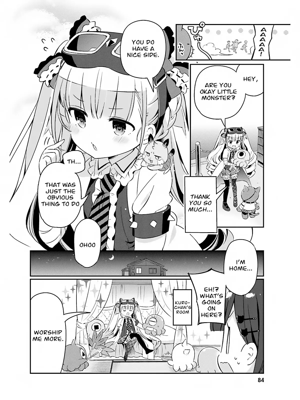 Kuro-chan Chi no Oshiire ga Tsukaenai Riyuu Chapter 8 page 6 - Chapter 8: Luna-chan's Plan for World Conquest (Part 2)