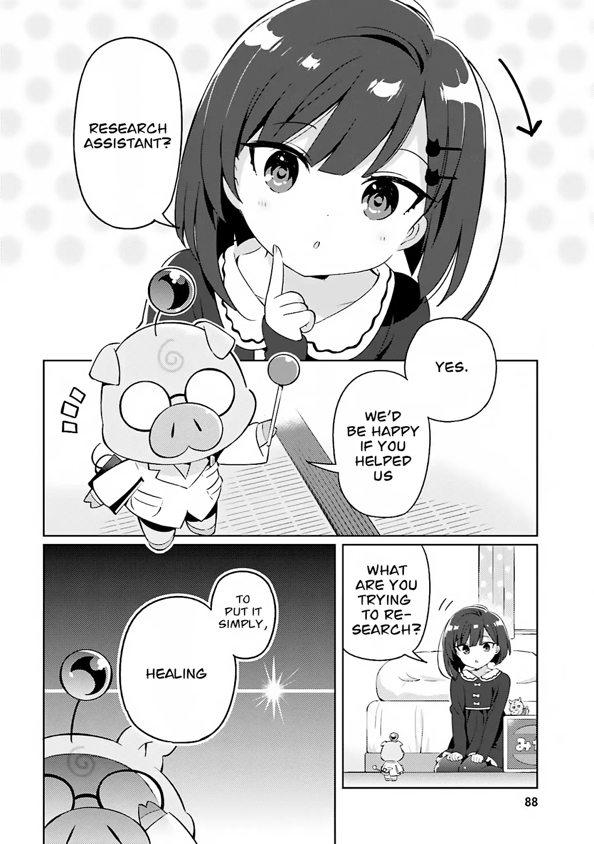 Kuro-chan Chi no Oshiire ga Tsukaenai Riyuu Chapter 9 page 2 - Chapter 9: The Research Assistant, Kuro-chan