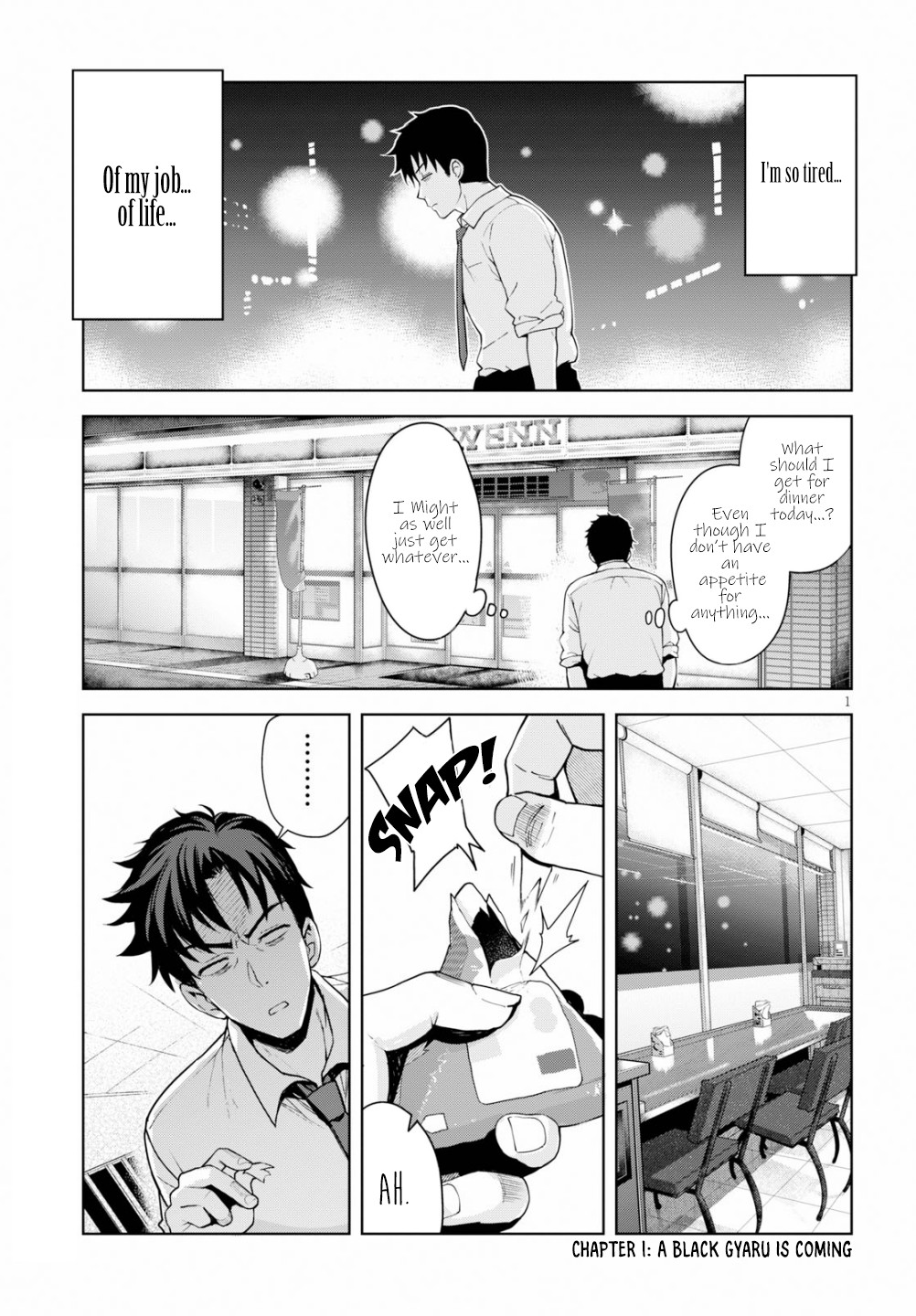 Kuro Gyaru-san ga Kuru! Chapter 1 page 3 - Chapter 1: A black Gyaru is coming