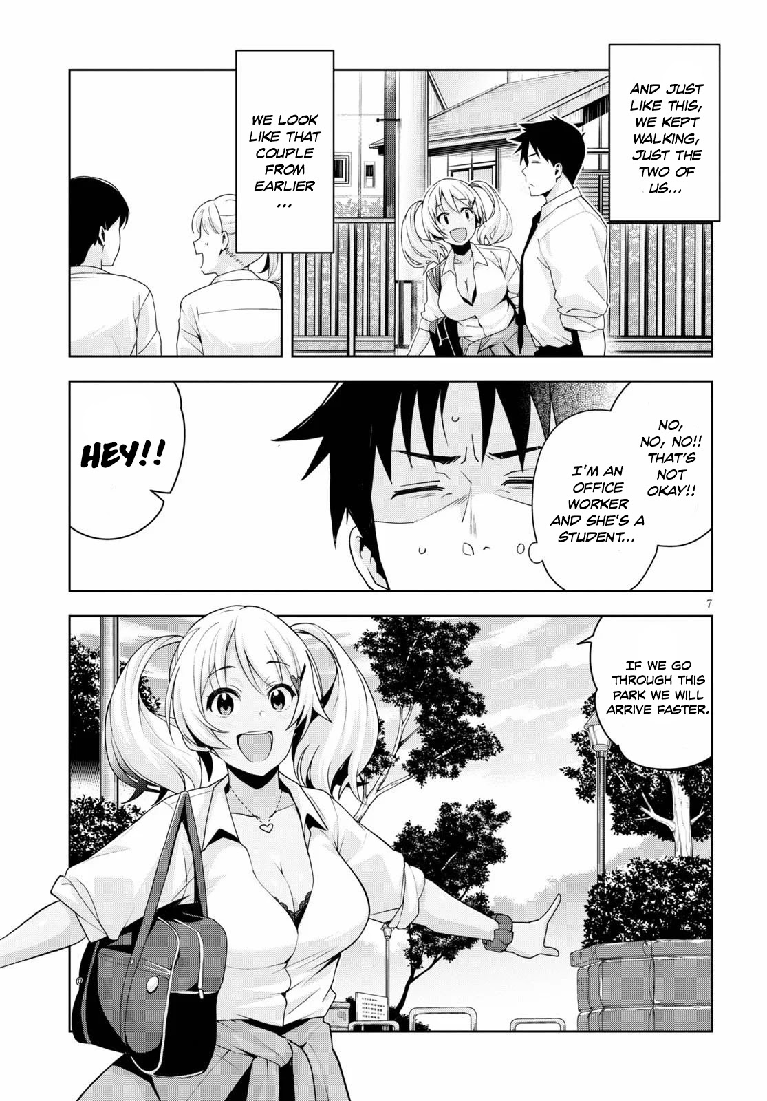 Kuro Gyaru-san ga Kuru! Chapter 12 page 8 - Chapter 12