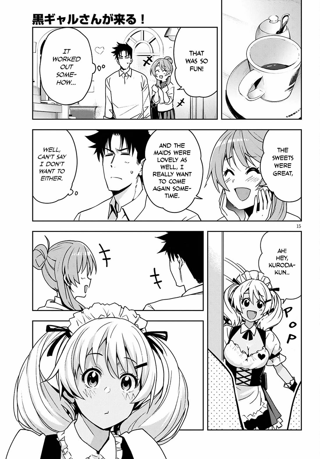 Kuro Gyaru-san ga Kuru! Chapter 16.5 page 16 - Chapter 16.5: Visit to Maid Cafe