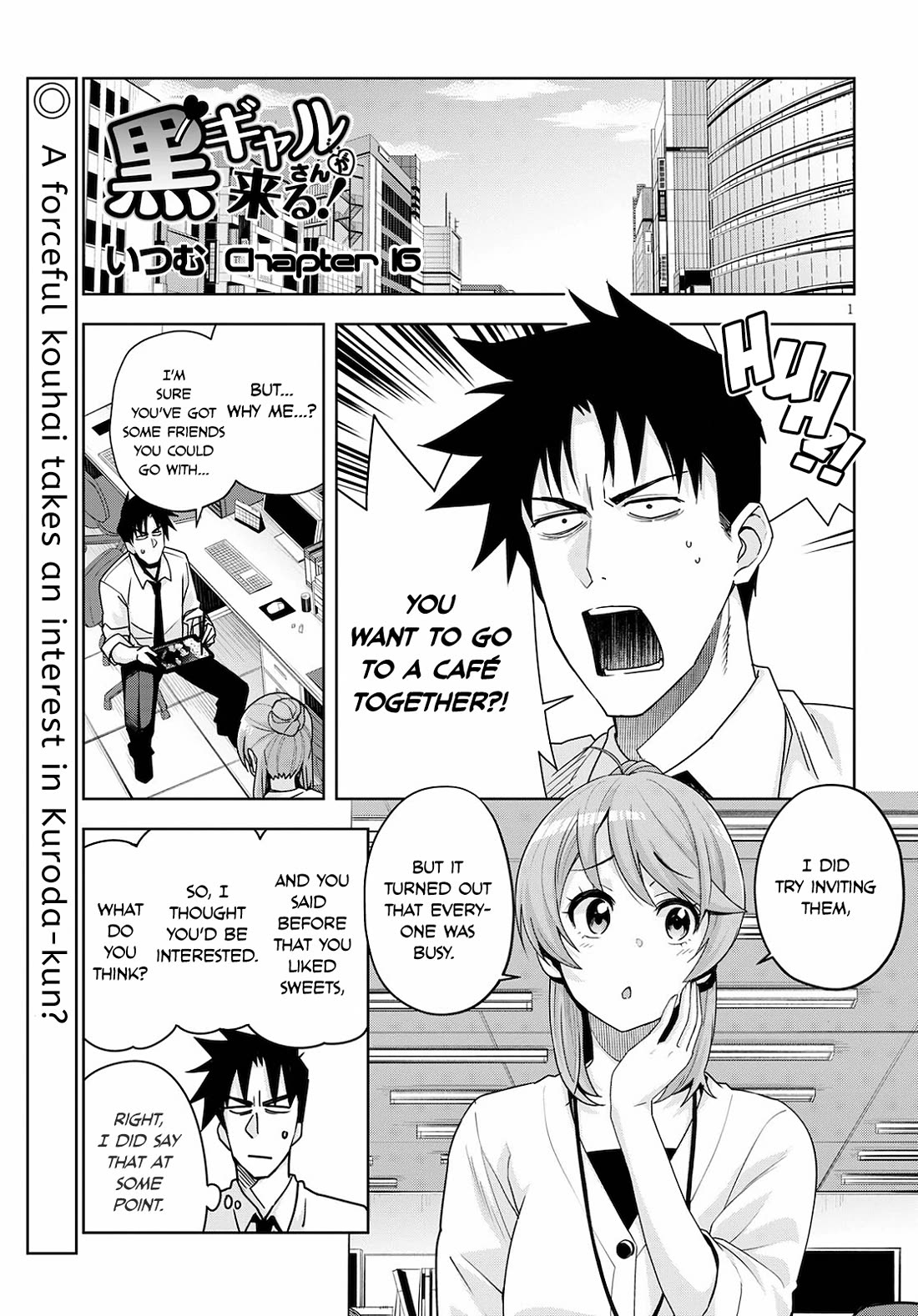 Kuro Gyaru-san ga Kuru! Chapter 16.5 page 2 - Chapter 16.5: Visit to Maid Cafe