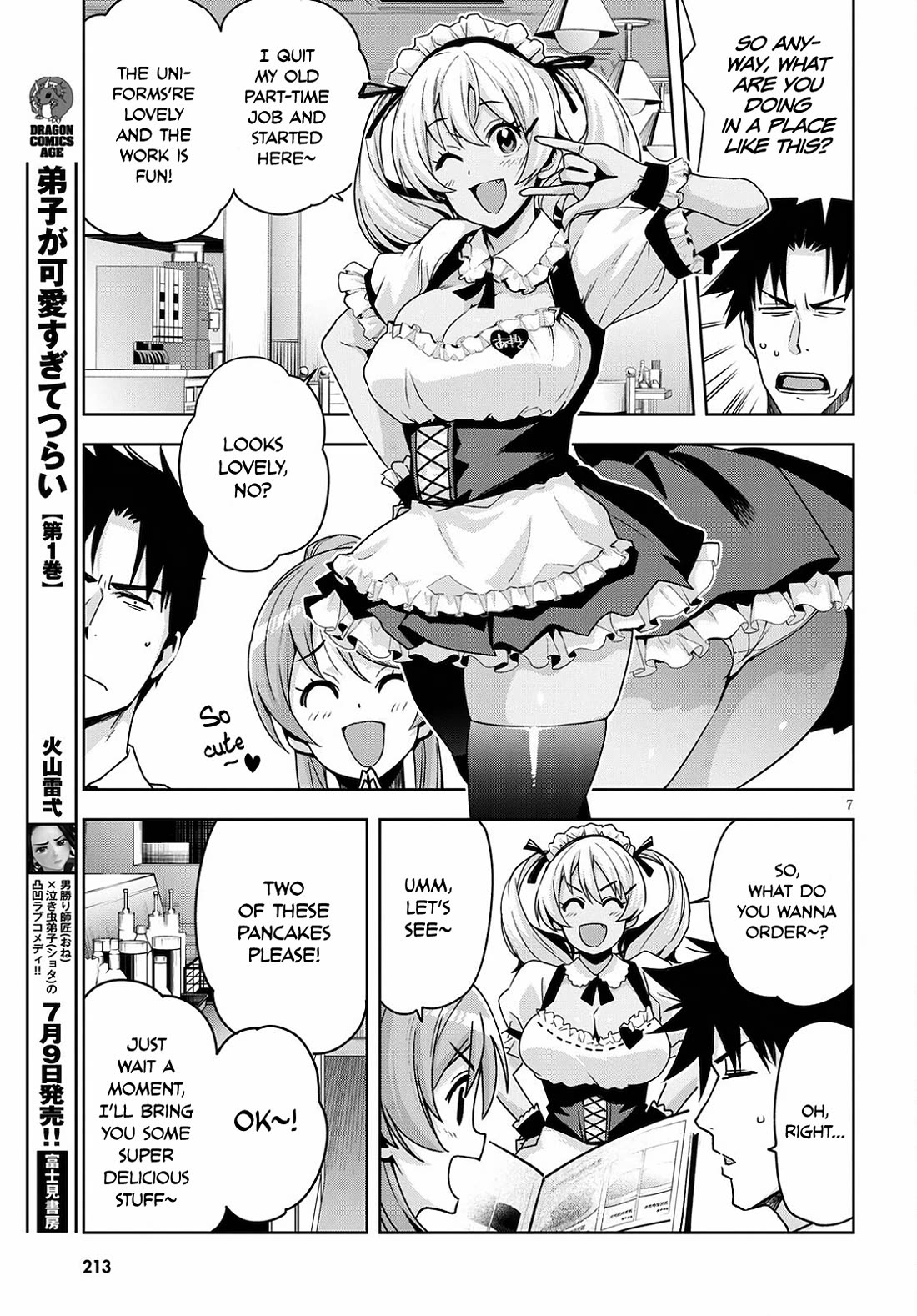 Kuro Gyaru-san ga Kuru! Chapter 16.5 page 8 - Chapter 16.5: Visit to Maid Cafe