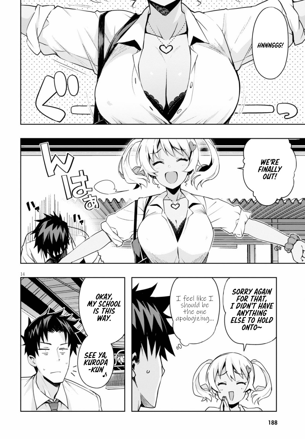 Kuro Gyaru-san ga Kuru! Chapter 2 page 15 - Chapter 2: Stuck Together