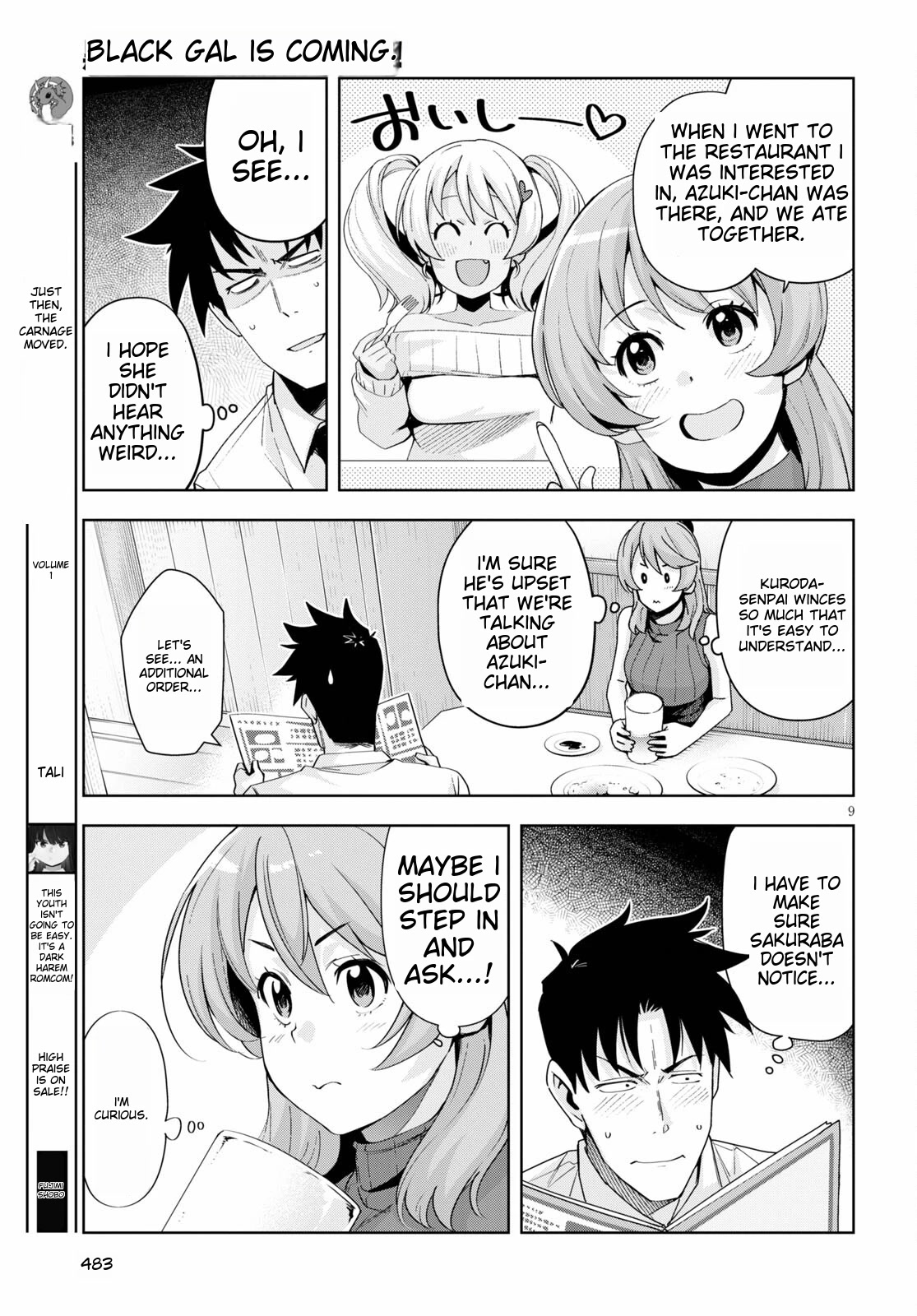 Kuro Gyaru-san ga Kuru! Chapter 20 page 11 - Chapter 20