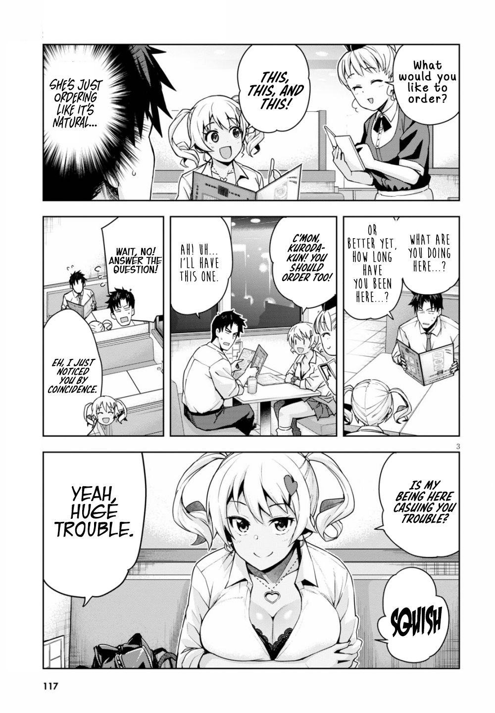 Kuro Gyaru-san ga Kuru! Chapter 3 page 4 - Chapter 3: Food for thought