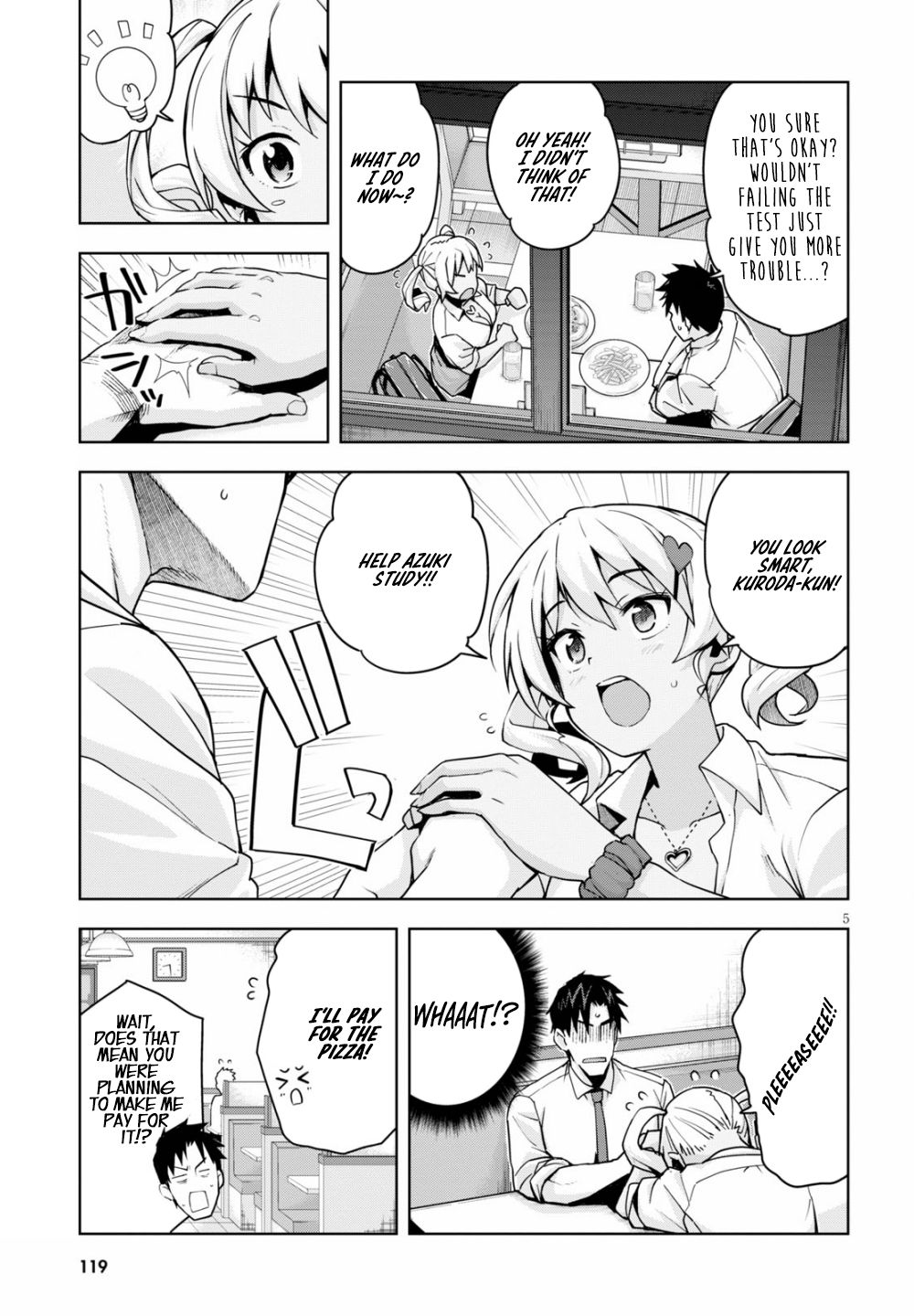 Kuro Gyaru-san ga Kuru! Chapter 3 page 6 - Chapter 3: Food for thought