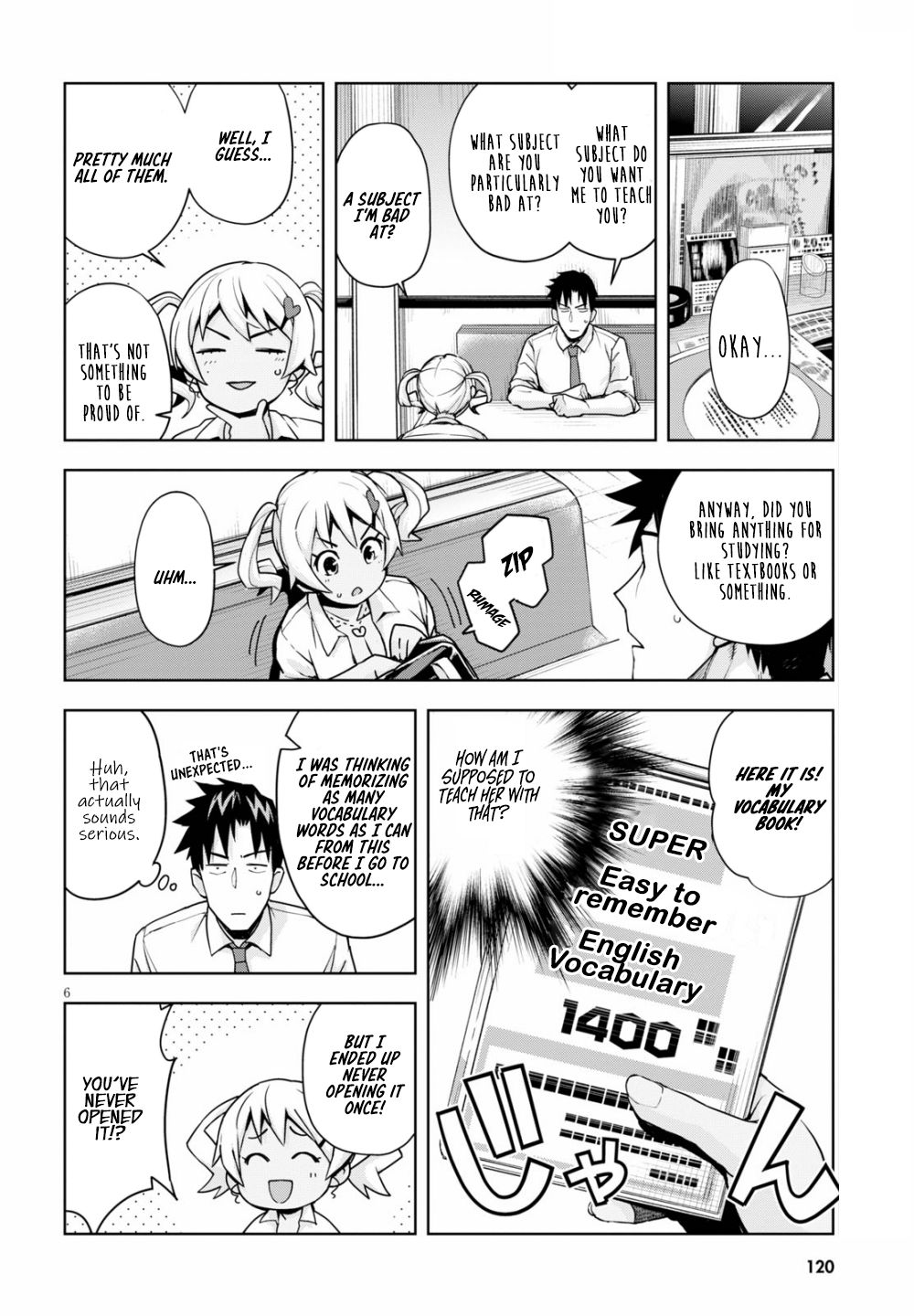 Kuro Gyaru-san ga Kuru! Chapter 3 page 7 - Chapter 3: Food for thought