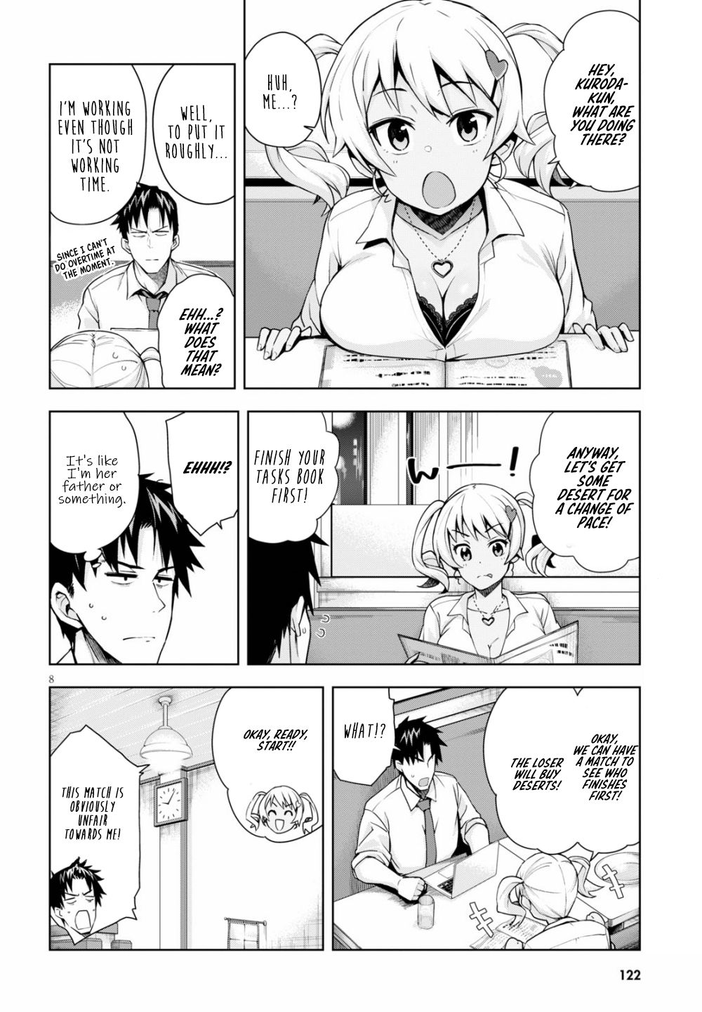 Kuro Gyaru-san ga Kuru! Chapter 3 page 9 - Chapter 3: Food for thought